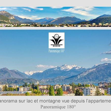 Panoramique 180 Lac Et Montagne Et Nid Secret Spa Romantique Annecy Exteriör bild