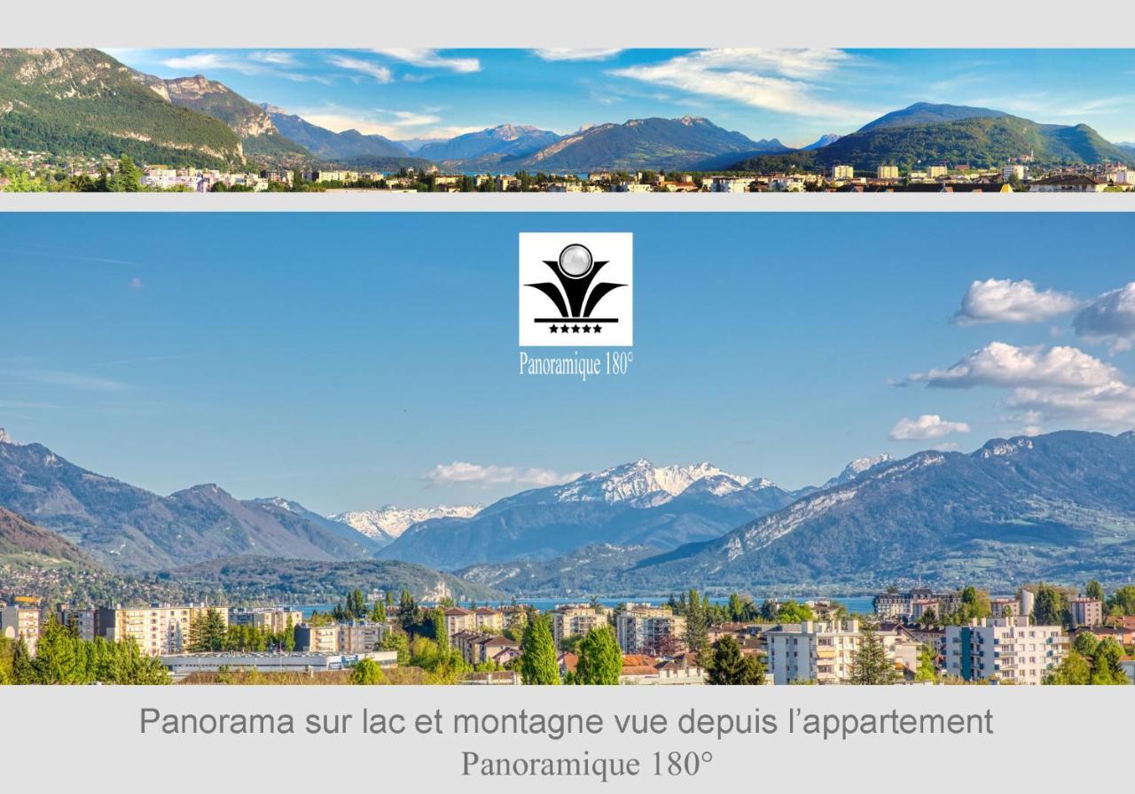 Panoramique 180 Lac Et Montagne Et Nid Secret Spa Romantique Annecy Exteriör bild